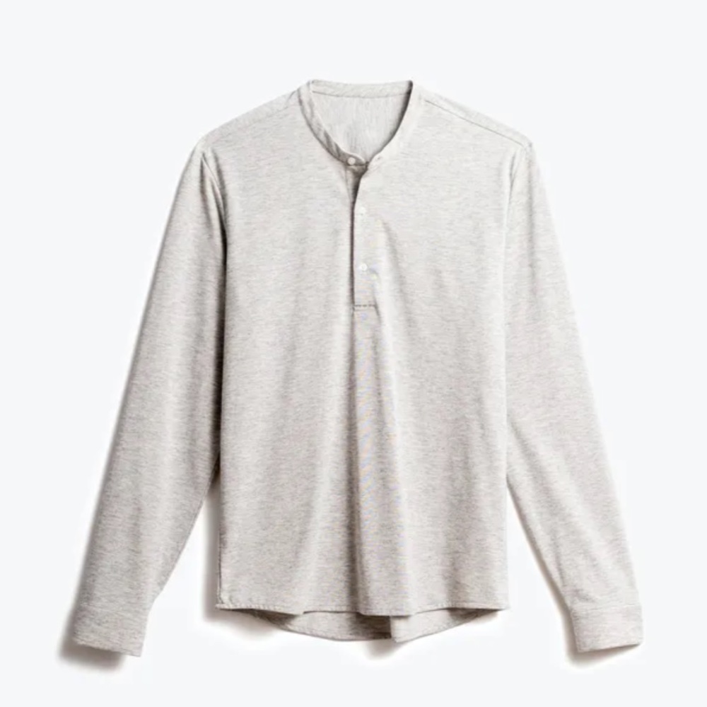Composite Merino Henley long sleeve Ministry of Supply